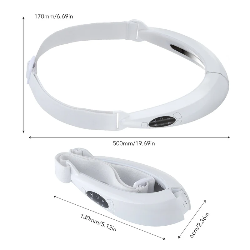 EMS Facial Slimmer con Terapia LED - Snellimento del Viso e Rimozione del Doppio Menton