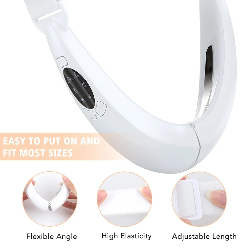 EMS Facial Slimmer con Terapia LED - Snellimento del Viso e Rimozione del Doppio Menton
