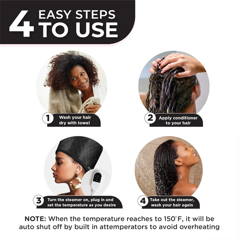 Vaporiera per Capelli per Cura Profonda