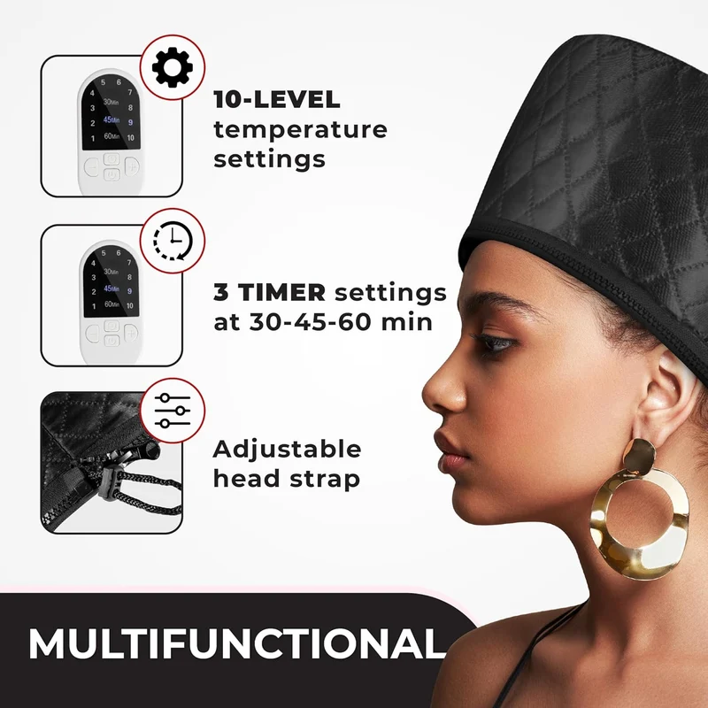 Vaporiera per Capelli per Cura Profonda