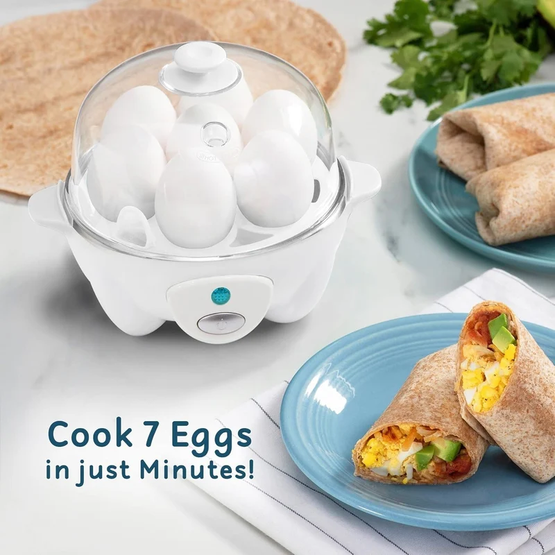 Cuocitore per Uova – Cottura Rapida, Uova in Poché e Preparazione di Omelette con Spegnimento Automatico