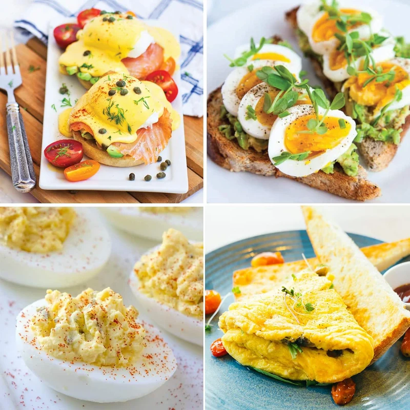 Cuocitore per Uova – Cottura Rapida, Uova in Poché e Preparazione di Omelette con Spegnimento Automatico