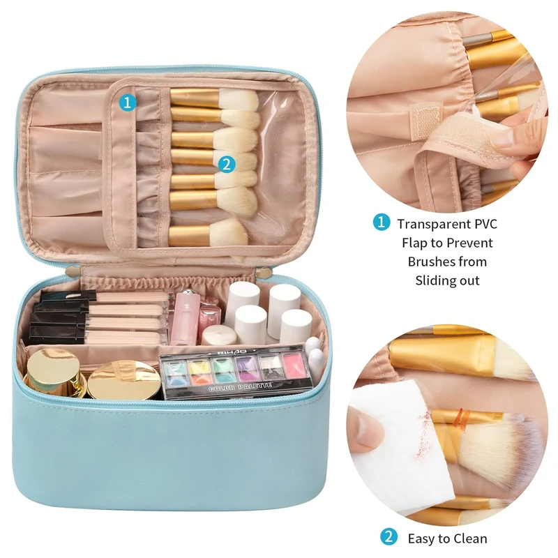 Organizer per Trucco Portatile con Separatori