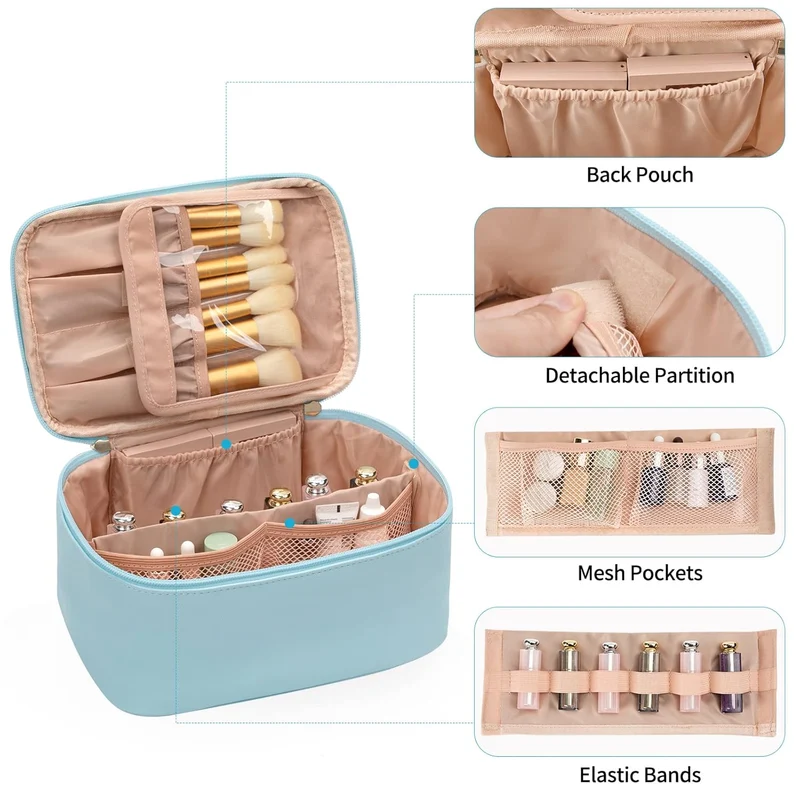Organizer per Trucco Portatile con Separatori