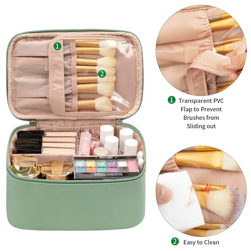 Organizer per Trucco Portatile con Separatori