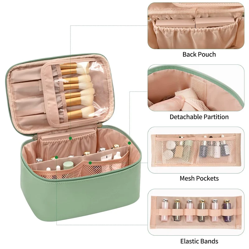 Organizer per Trucco Portatile con Separatori