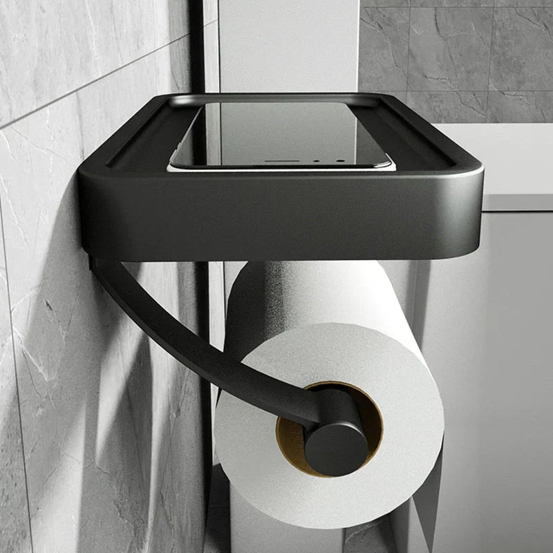 Porta Rotolo con Mensola – Stalux