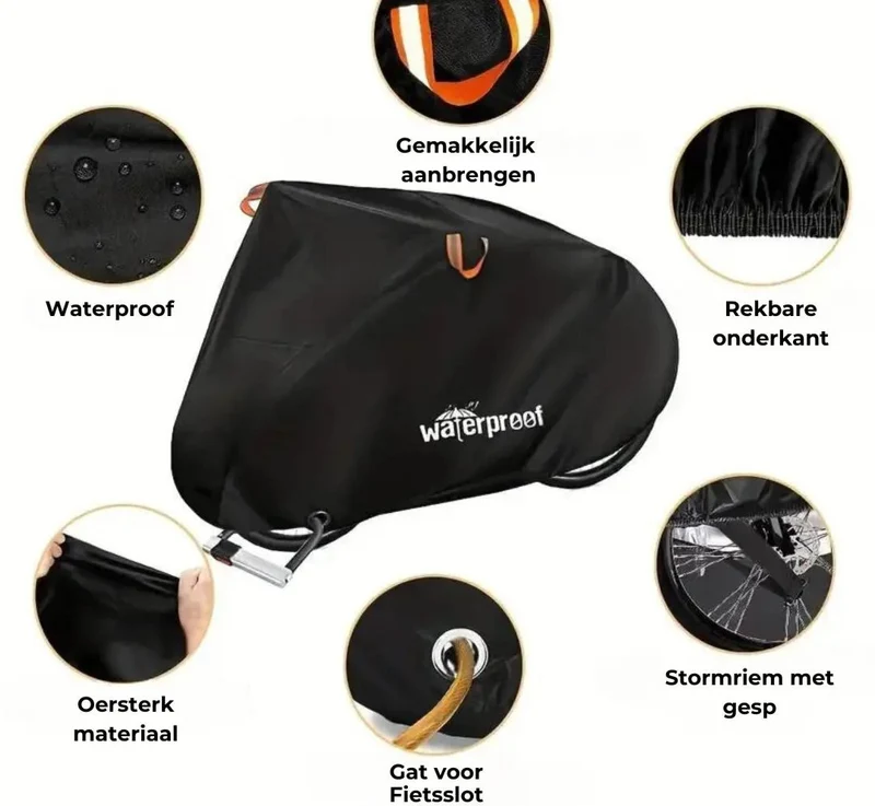Copertura per Bicicletta Impermeabile a 3 Strati - WeatherGuard