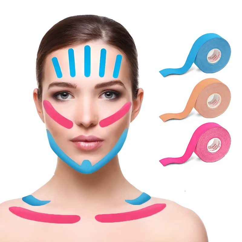 Nastro Kinesiologico per Viso e Collo – DermaTape