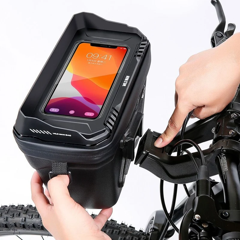 Borsa per Manubrio per Smartphone e Necessità - RideEase