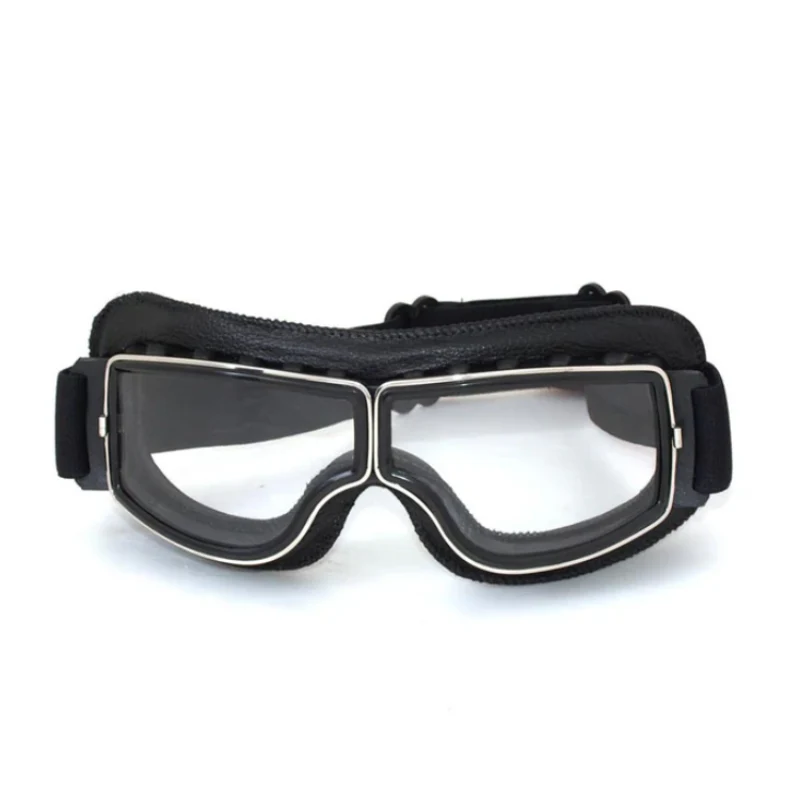 Occhiali da Moto Vintage in Pelle – RiderEdge