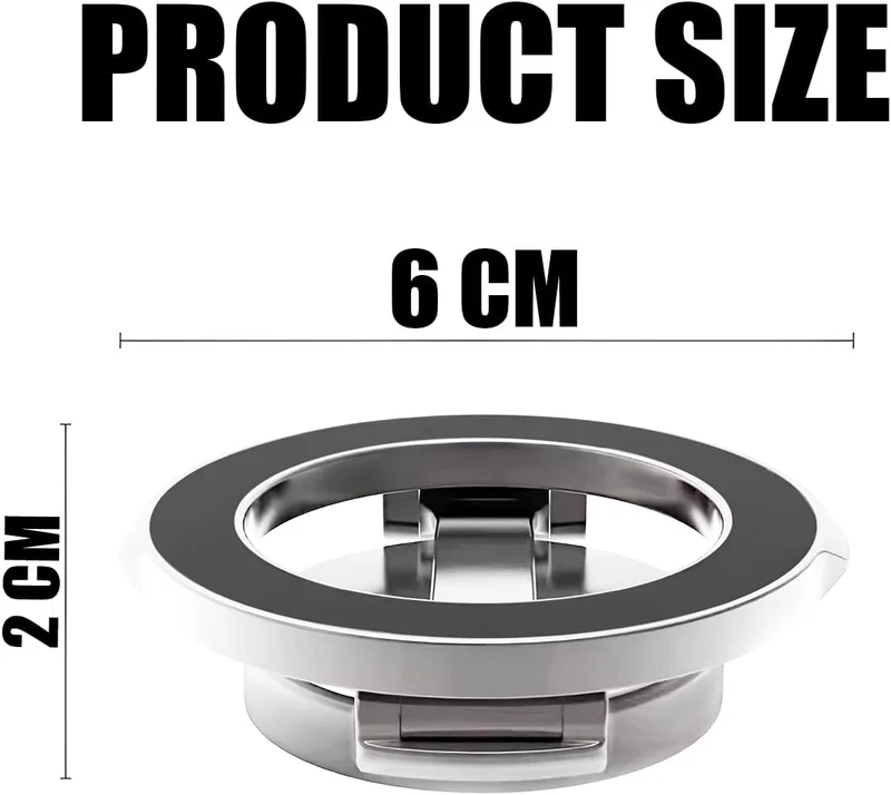 Supporto Magnetico Pieghevole a 360° per Auto - Robusto e Regolabile