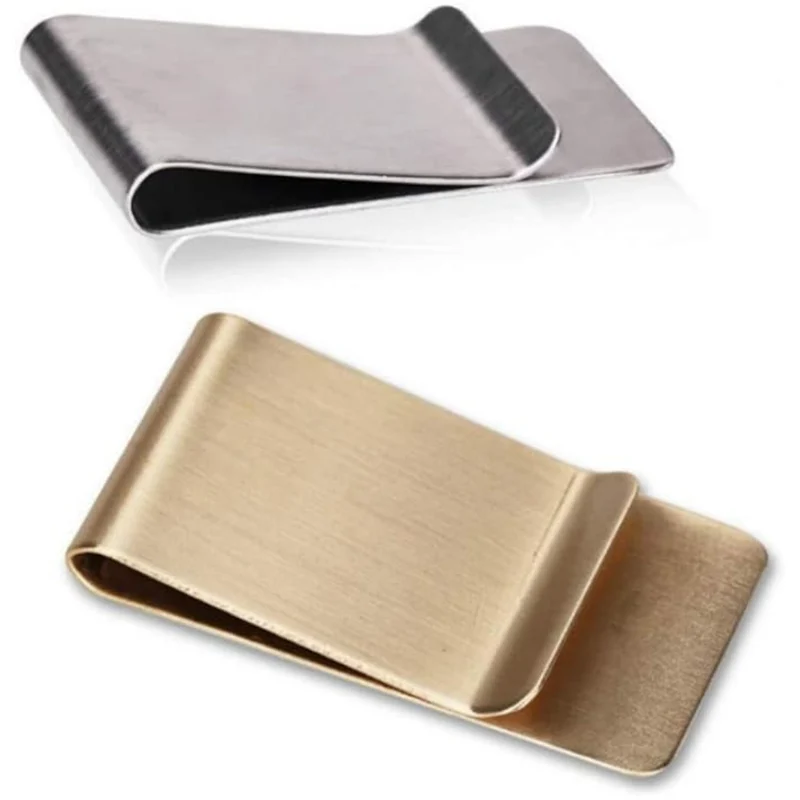 Porta Carte Slim in Acciaio Inossidabile e Clip per Soldi - Set di 2 – RazorHold