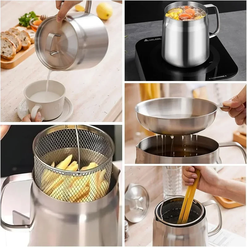Friggitrice Rotonda Compatta – SnackMaster Pro