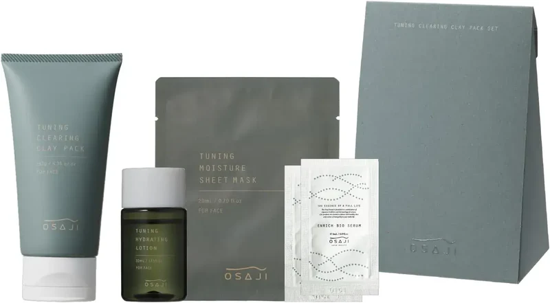 Osaji Tuning Clearing Skin Clay Pack Set Limited Edition Skincare