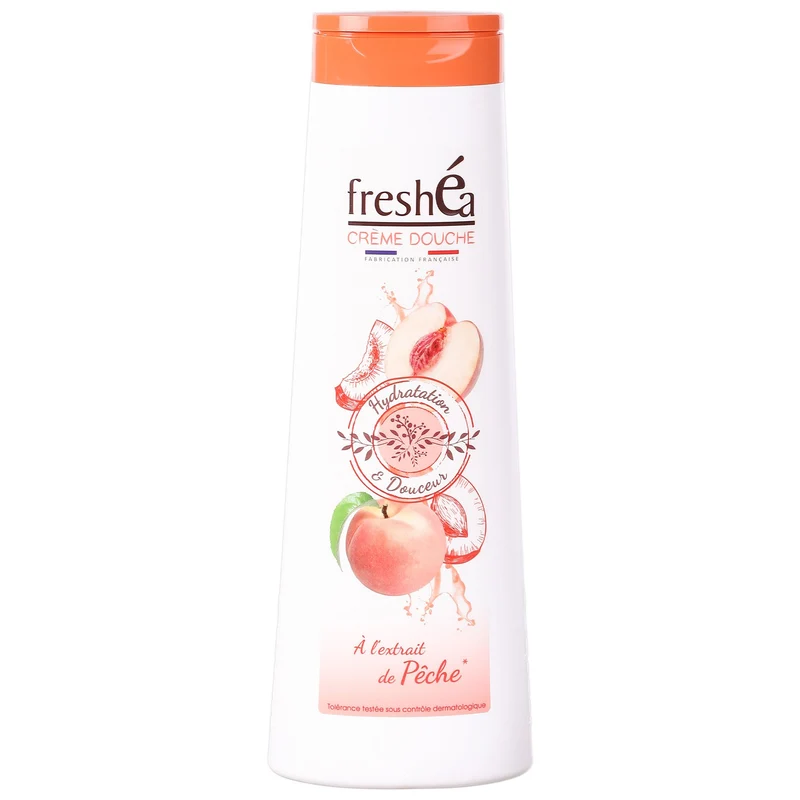 Gel douche hydratant à la pêche