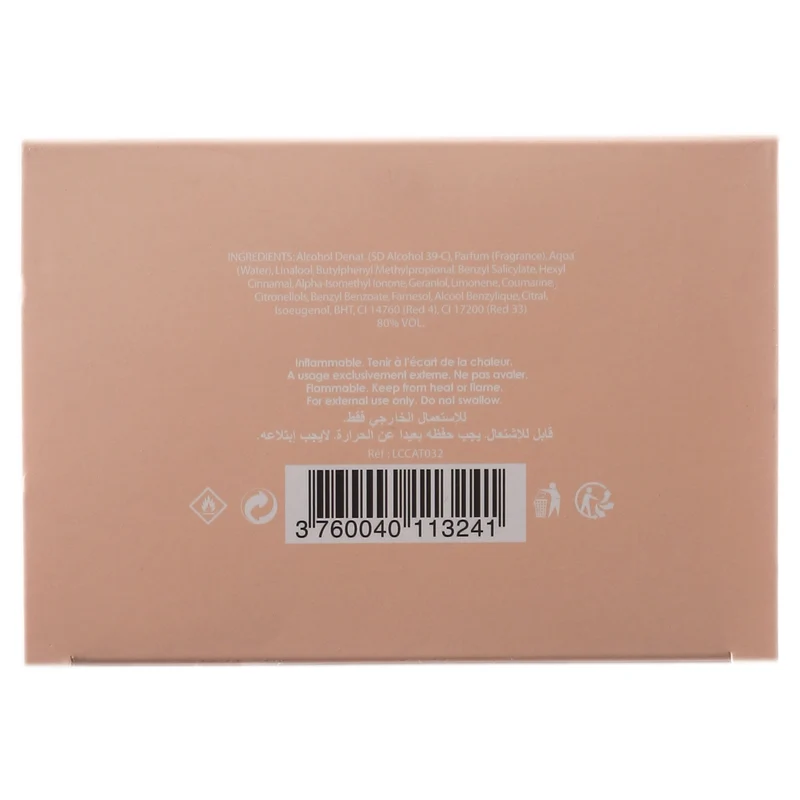 Eau de parfum rose