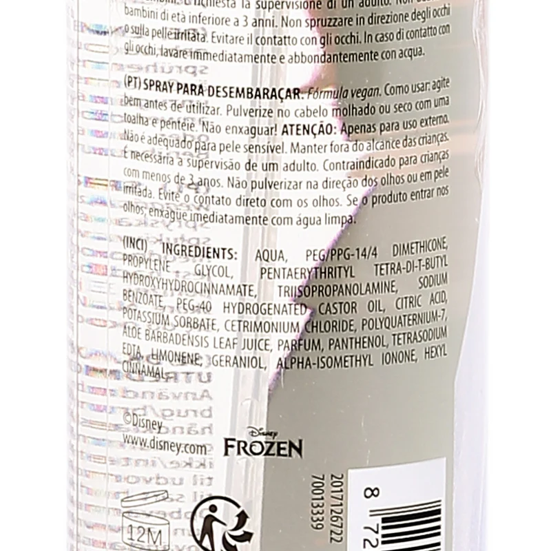 Spray anti nœud La Reine des Neiges