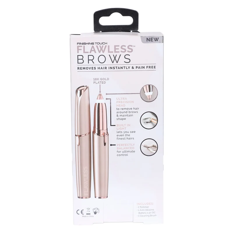 Rasoir sourcils finishing touch