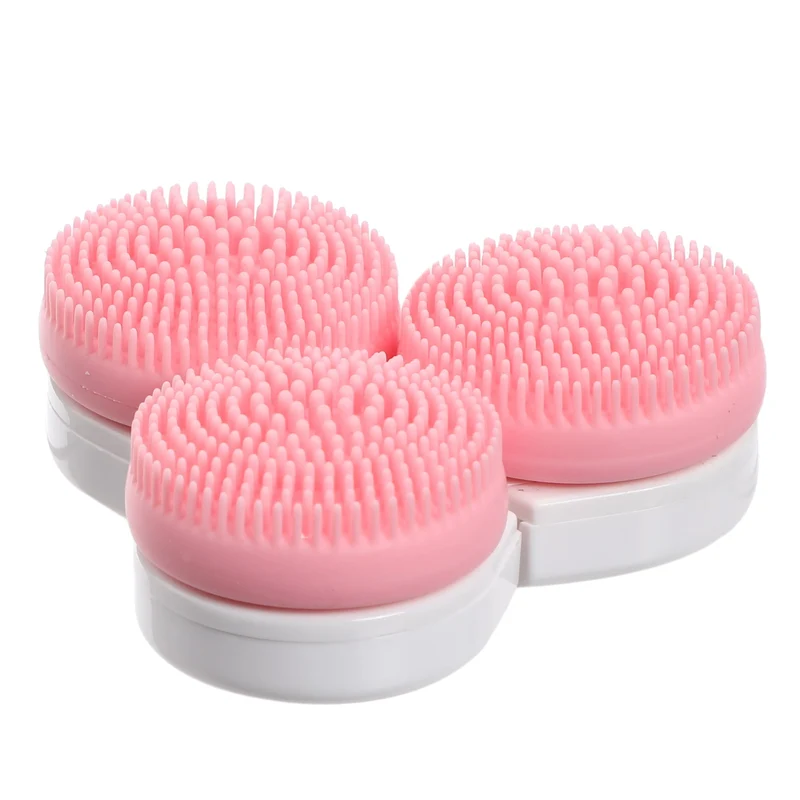 Brosse nettoyante visage 3 têtes