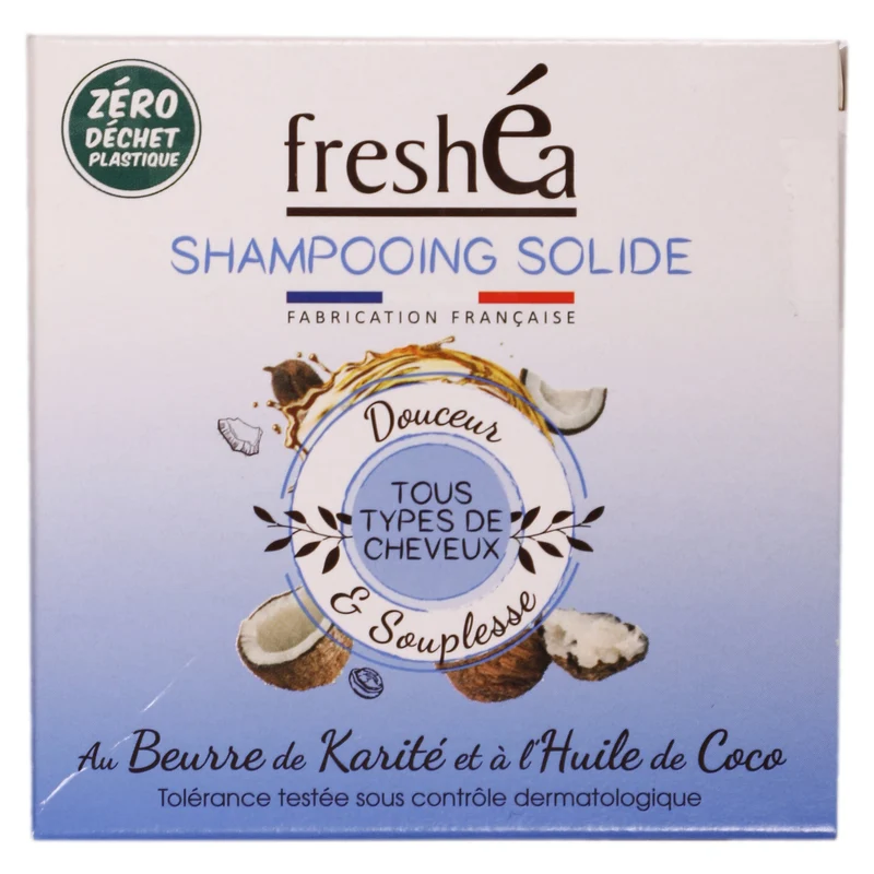 Shampoing solide karité et coco
