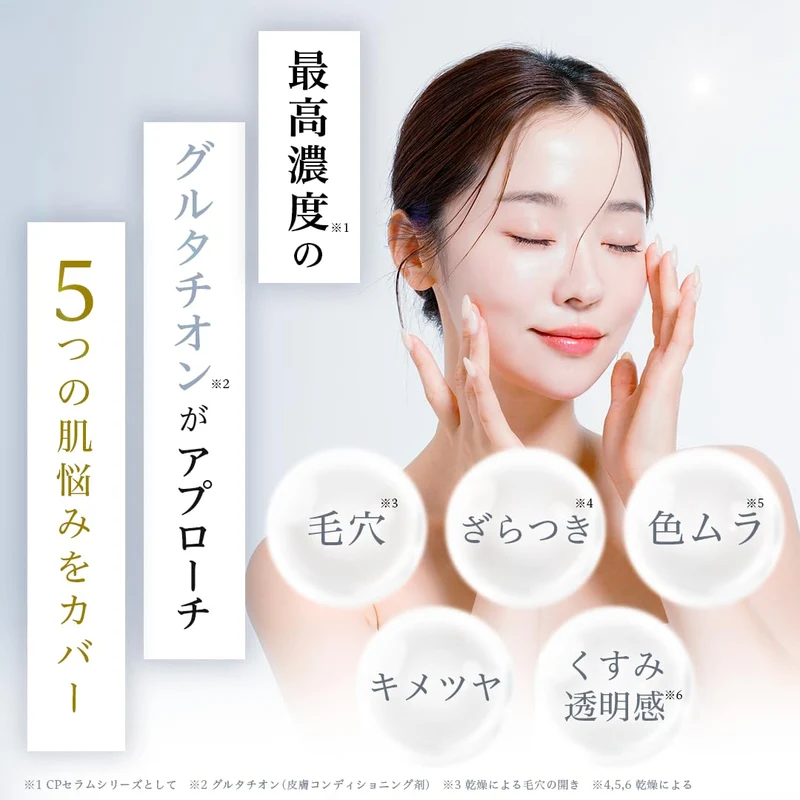Capsule Serum High-Potency Glutathione G Facial Serum 30ml Vit C & Niacinamide