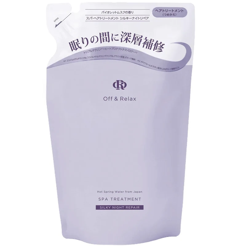 Off&Relax Silky Night Repair Spa Treatment Refill 400ml