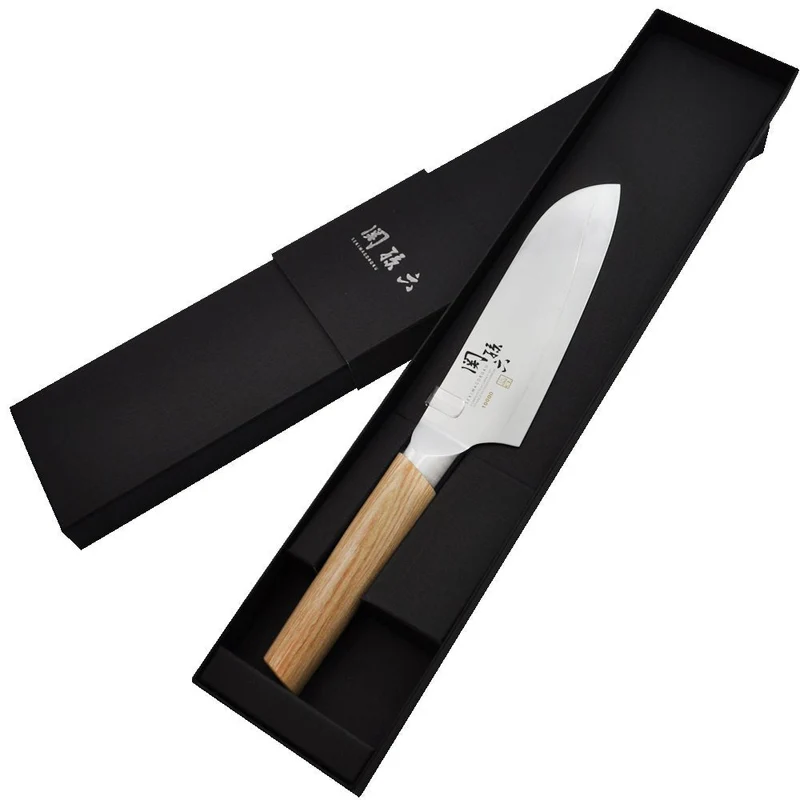 KAI Seki Magoroku Small Santoku Knife 145mm Made in Japan (AE5253)