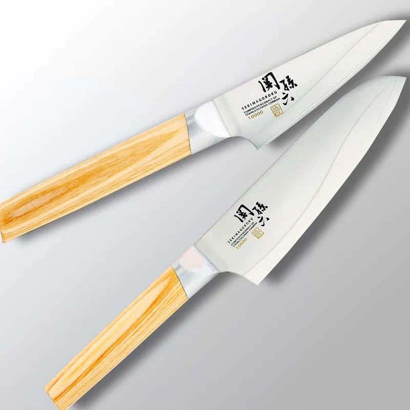 KAI Seki Magoroku Nakiri Knife 165mm Made in Japan (AE5257)