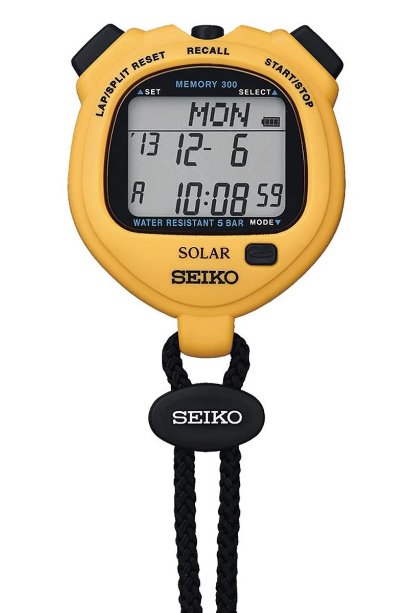 SEIKO Solar Standard Yellow Watch SVAJ003