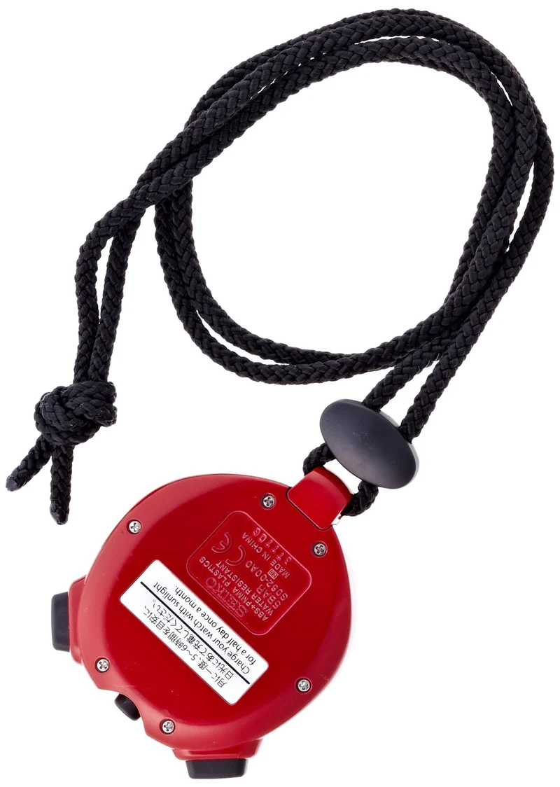 SEIKO Solar Interval Timer (Power Red) SVAJ103