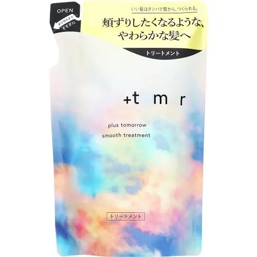 +Tmr Smooth Treatment Refill 400ml for Silky Hair