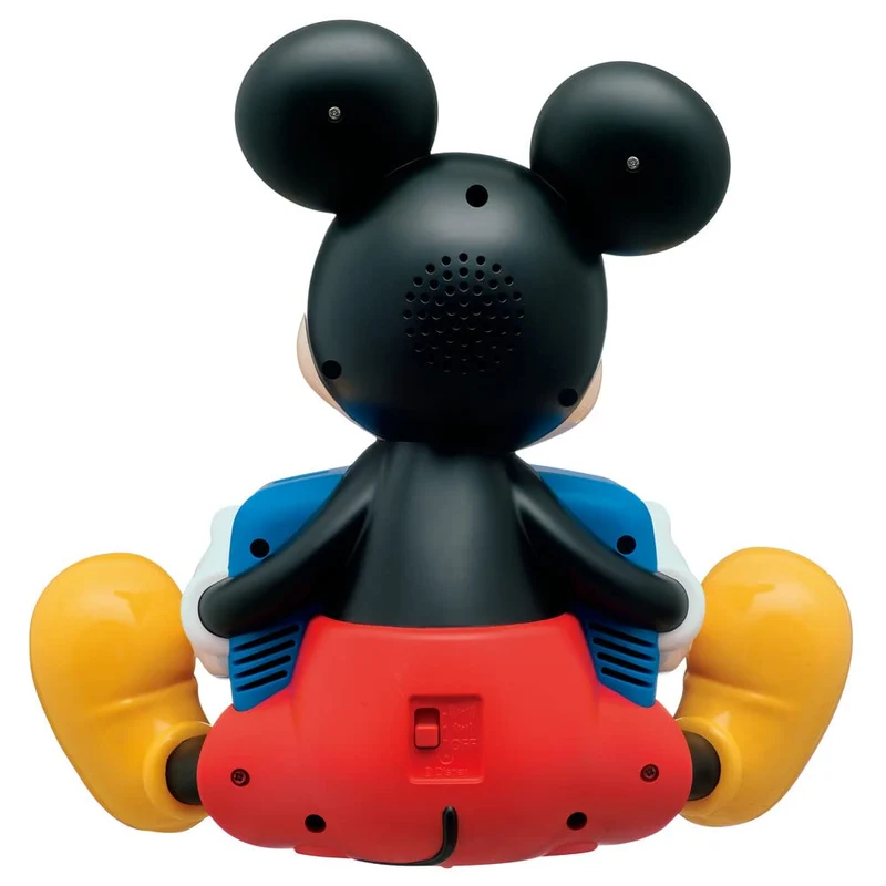 Seiko Clock Digital Talking Alarm Table Clock Disney Mickey Mouse FD485A Blue