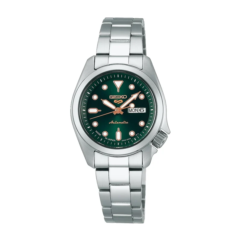 Seiko Five Sports Automatic Women's Watch SRRA005 Silver 28mm
