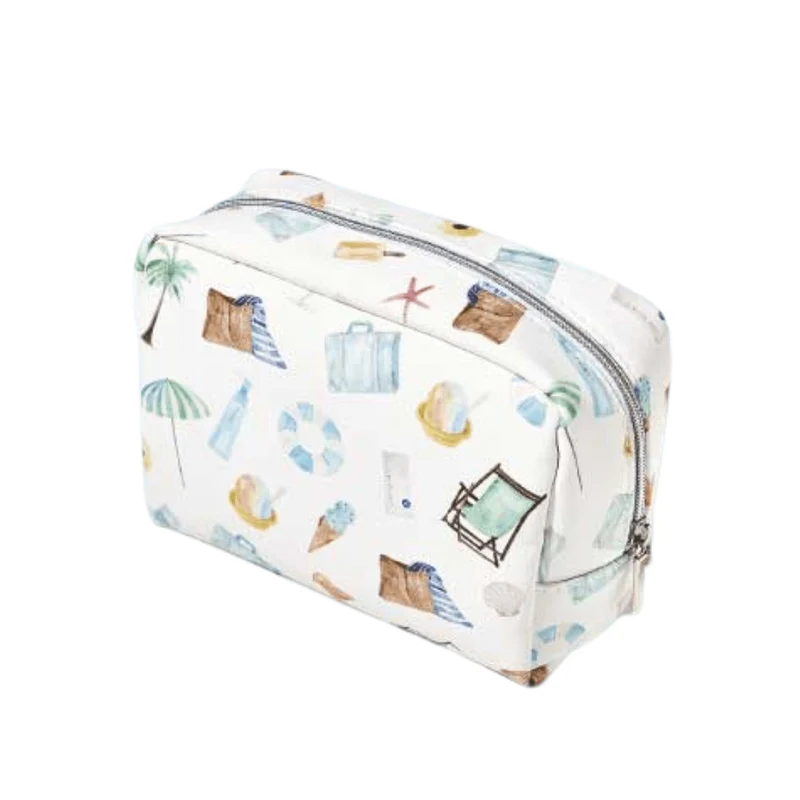 FANCL 95th Anniversary Summer Time Original Cosmetic Pouch