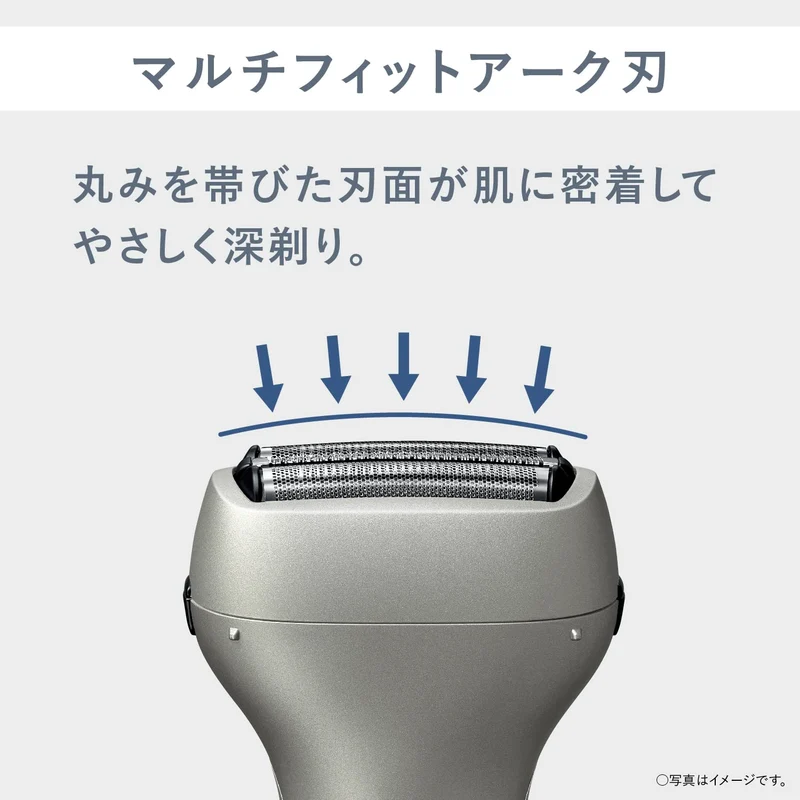 Panasonic 3-Blade Men's Electric Shaver Trimmer ES-RT4N-S Silver AC100-240V