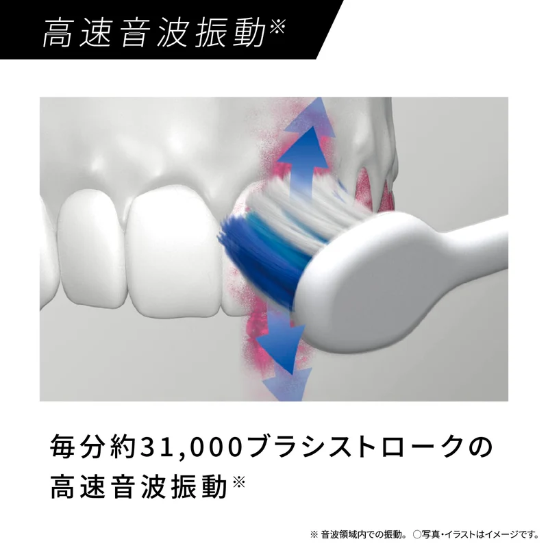Panasonic Doltz Sonic Vibration Electric Toothbrush EW-DM74 White