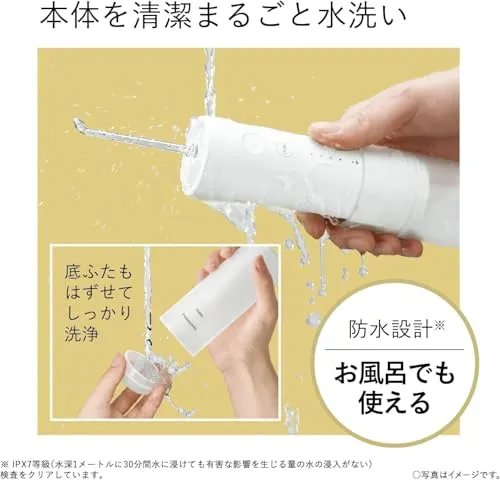 Panasonic Portable Ultrasonic Oral Irrigator Jet Washer EW-DJ42-W White AC100-240V