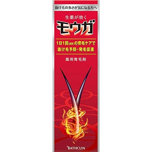Tsumura Life Sciences Mouga Medicinal Hair Growth Tonic 120ml for Thicker Hair