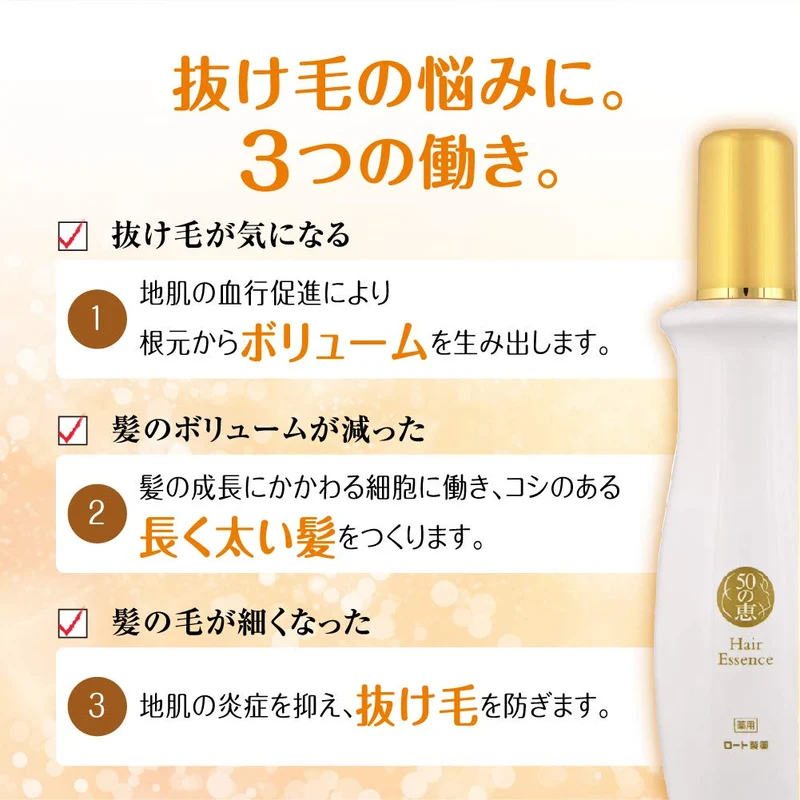 50 Blessings Aging Care Hair Volume Growth Tonic Spray 160ml Quasi-Drug