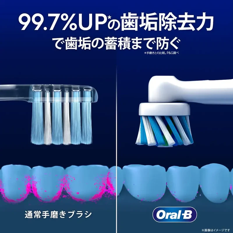 Braun Oral-B Sumizumi Clean Soft White Electric Toothbrush D100.413.2 Wt
