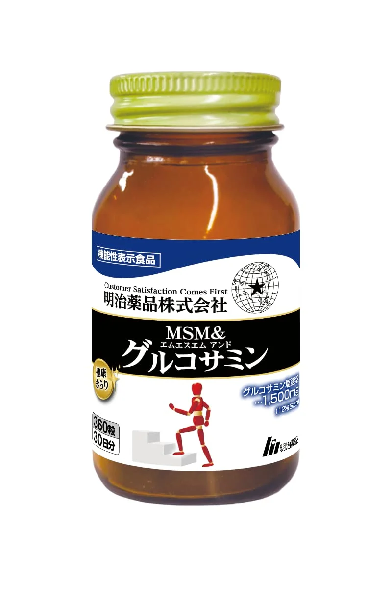 Healthy And Sparkling Kirari MSM & Glucosamine Functional Tablets – 360 Count