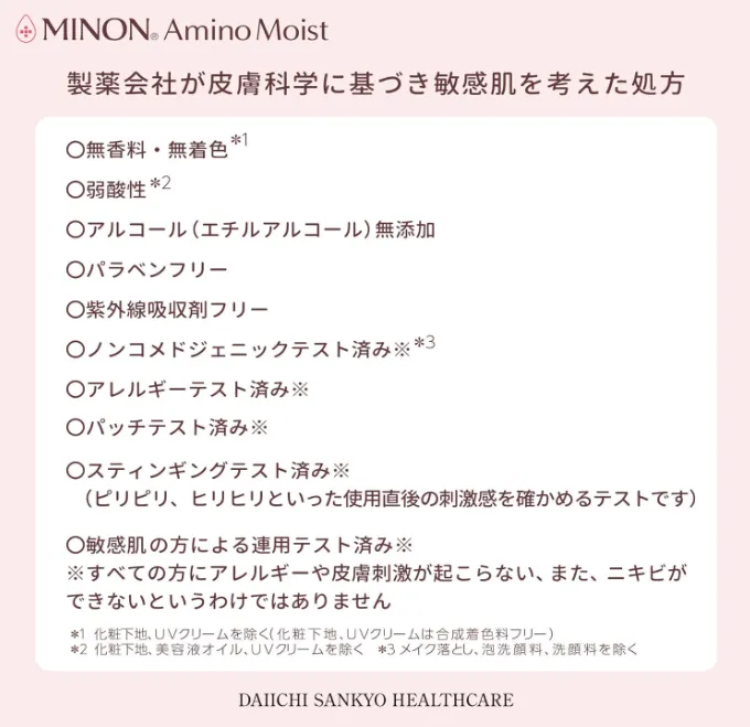Hydrating Moisturizer for Sensitive Skin - Minon Amino Moist Charge Milk 100g