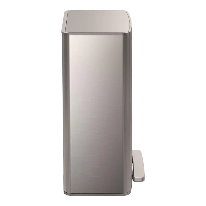 KOHLER - Poubelle en Acier Inoxydable avec Pédale de 47 L