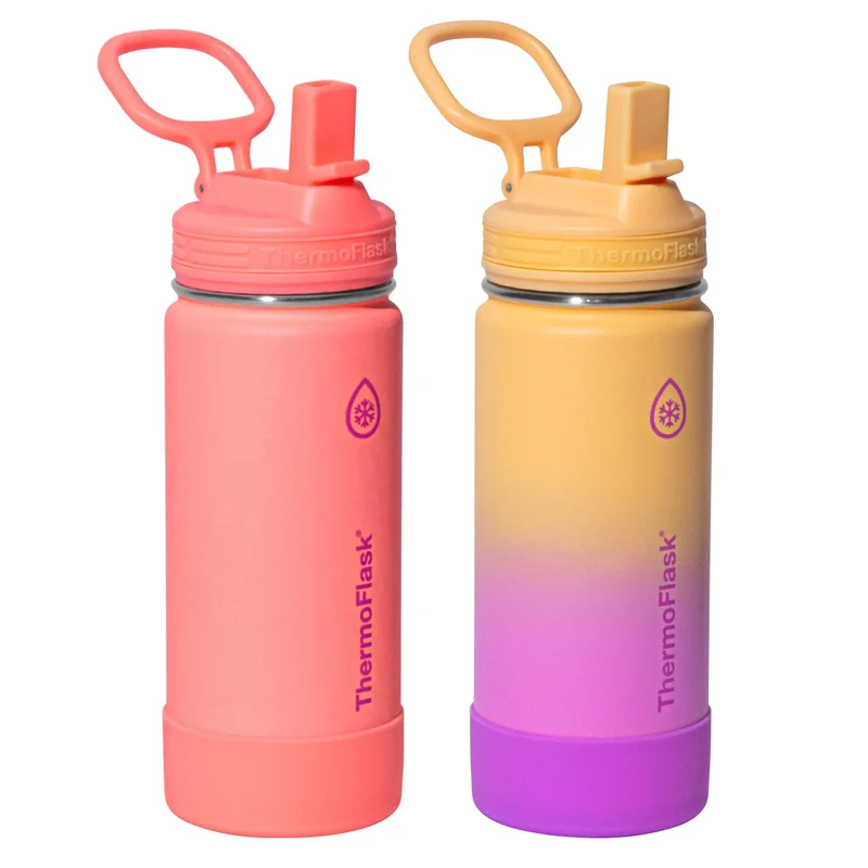 THERMOFLASK - Ensemble de 2 Bouteilles d'Eau de 474 ml