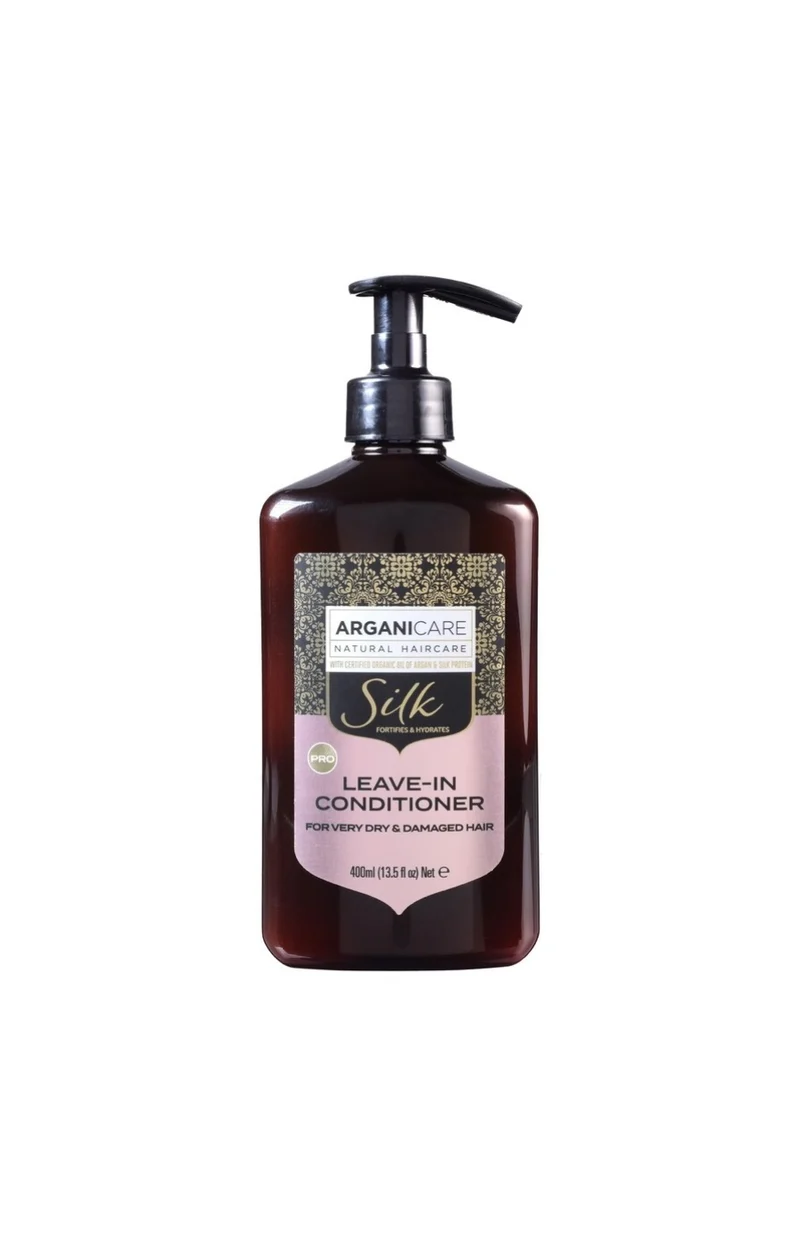 Soin sans rinçage - Protéine de soie - Cheveux secs & ternes - 400 ml