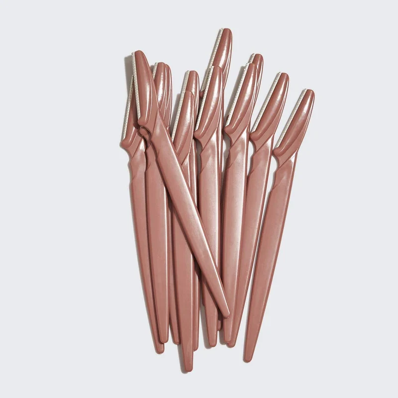 Ensemble de 12 dermaplaners en plastique recyclé