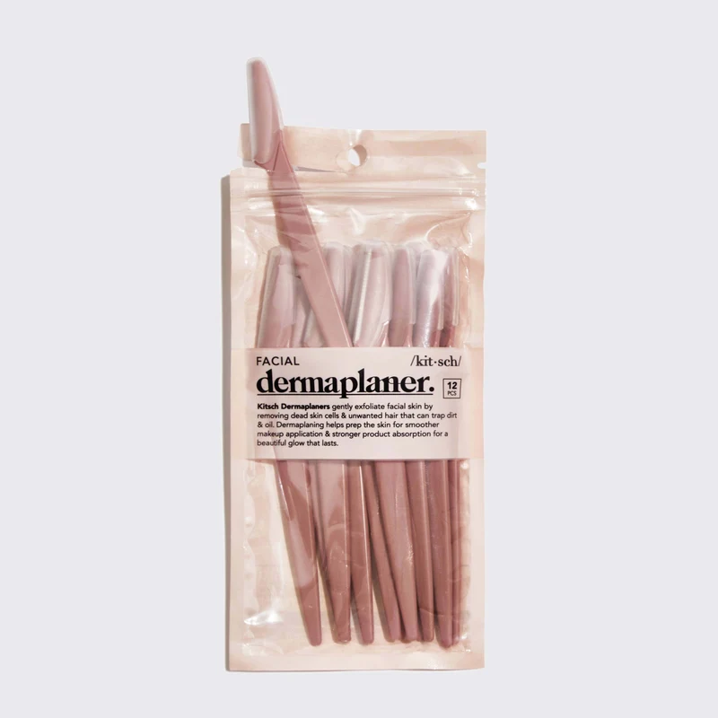 Ensemble de 12 dermaplaners en plastique recyclé
