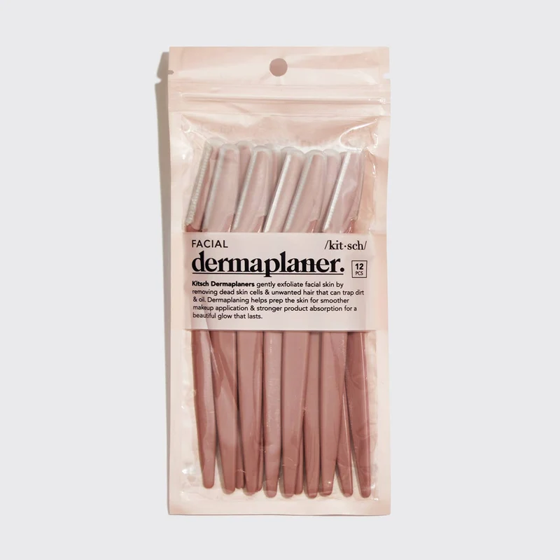 Ensemble de 12 dermaplaners en plastique recyclé