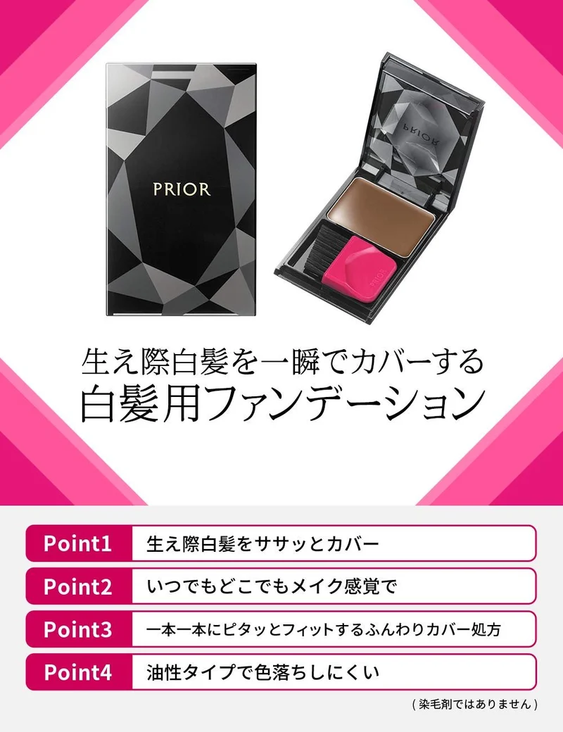 PRIOR Hair Foundation Brown 3.6 g